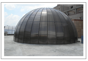 Polycabonate Skylights Nodular Spaceframes Aluminium Claddings