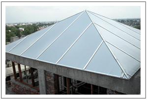 Polycabonate Skylights Nodular Spaceframes Aluminium Claddings