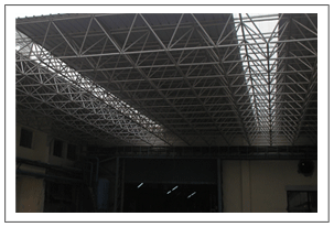 Polycabonate Skylights Nodular Spaceframes Aluminium Claddings